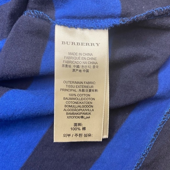 SOLD!!! Burberry Britt Equestrian Logo Pocket Tee Shirt XXL - Picture 5 of 7